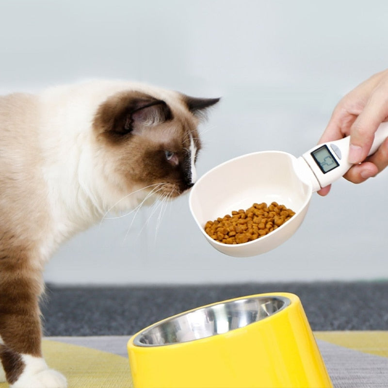 Báscula Electrónica para Comida de Mascotas