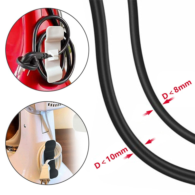 Juego de Ganchos para Organizar Cables
