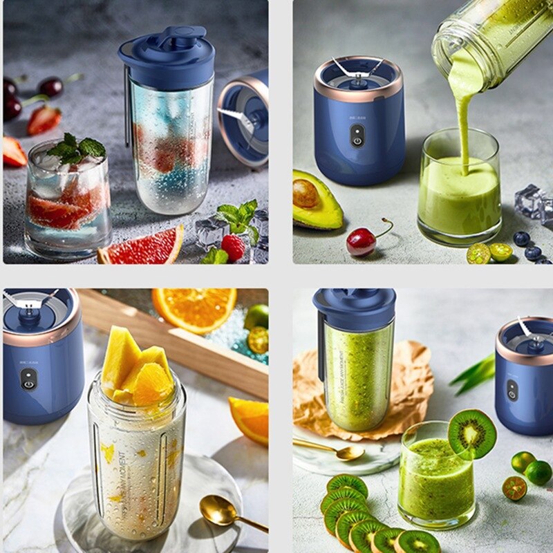 Extractor de Jugo Eléctrico Portátil Pequeño