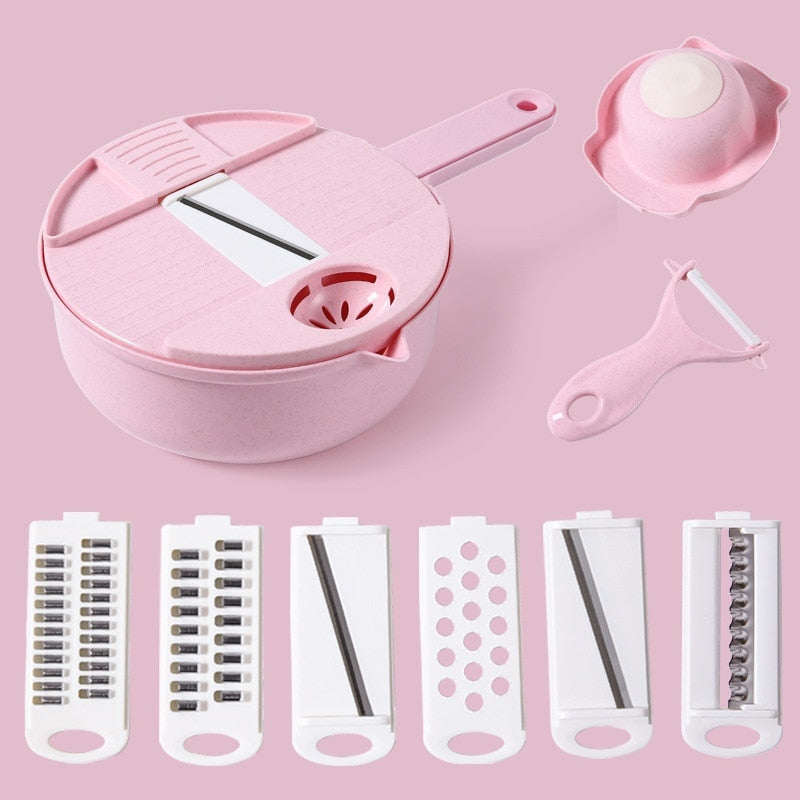 Utensilios Multifuncionales para Ensaladas de Cocina