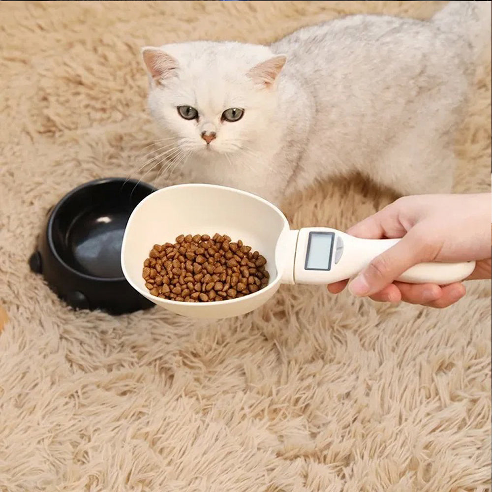 Báscula Electrónica para Comida de Mascotas