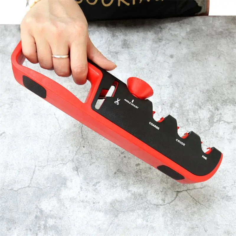 filador de Cuchillos de Cocina Profesional de Acero Inoxidable