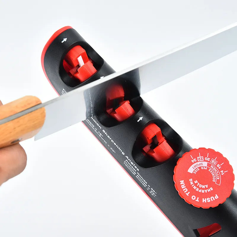 filador de Cuchillos de Cocina Profesional de Acero Inoxidable