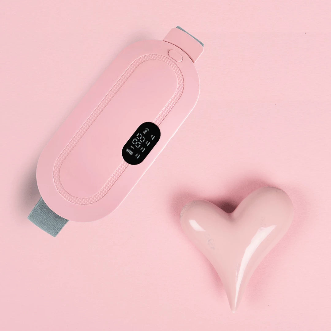 Masajeador Vibratorio con Calor para Aliviar Dolor Menstrual