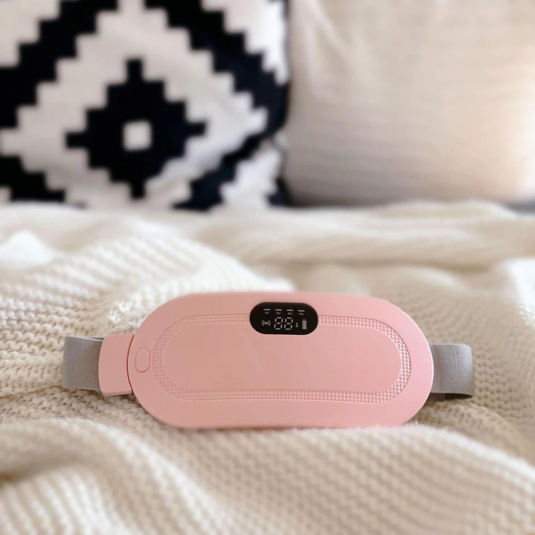Masajeador Vibratorio con Calor para Aliviar Dolor Menstrual
